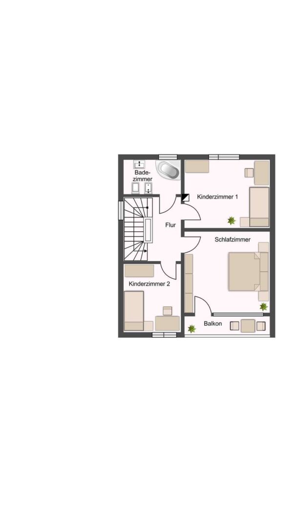 Grundriss 1. Obergeschoss