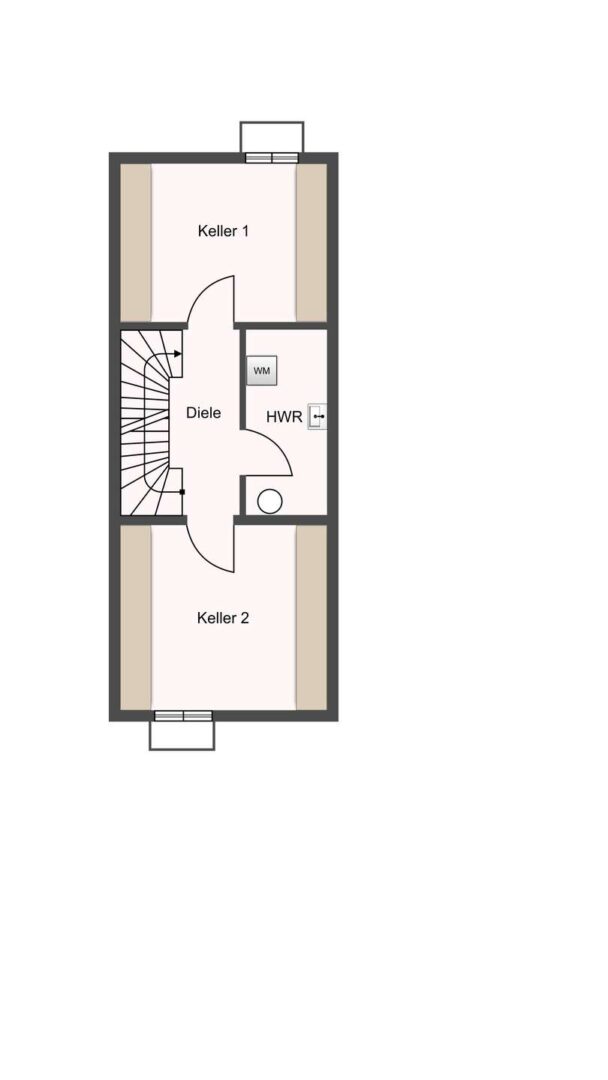 Grundriss Kellergeschoss