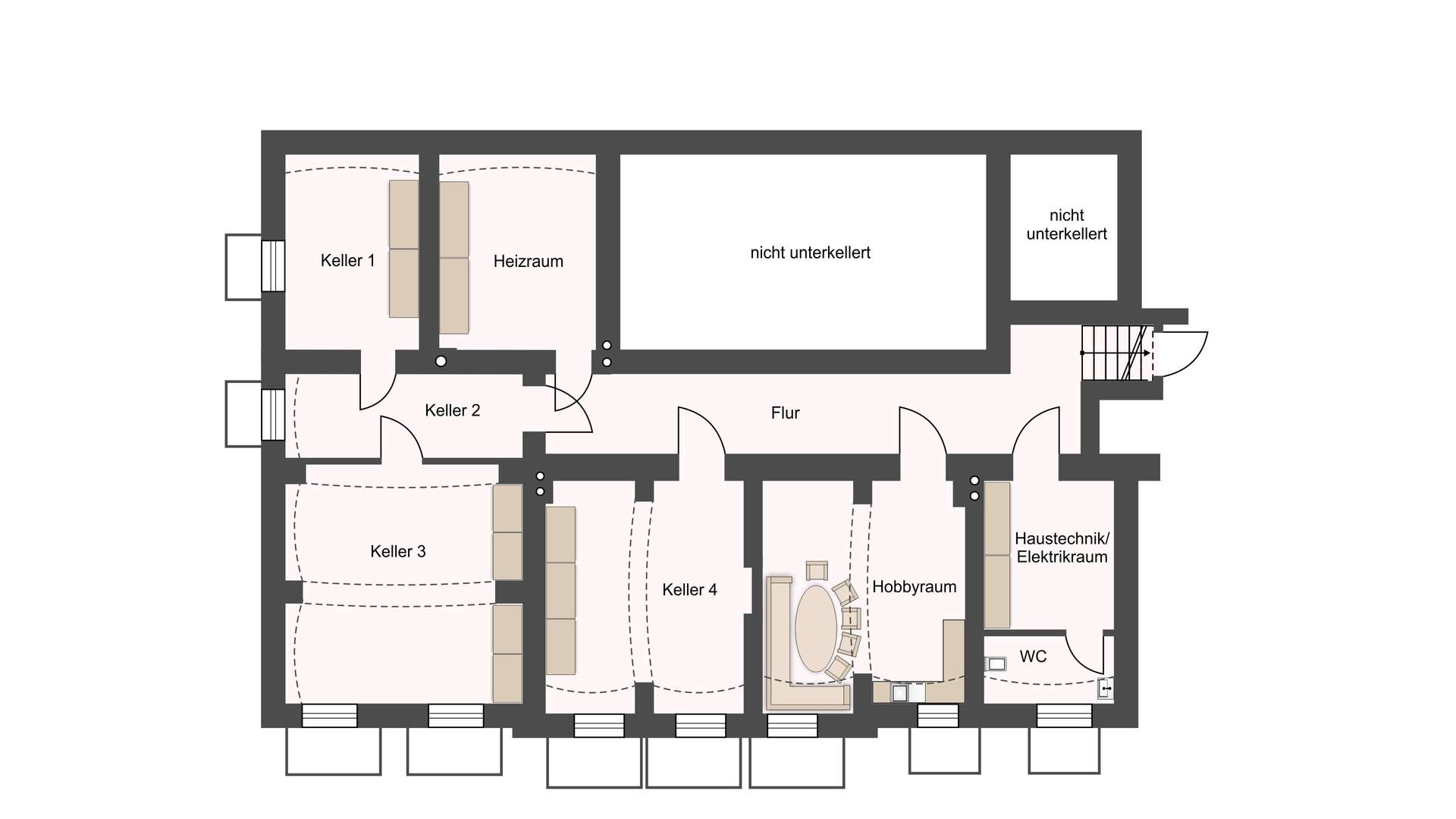 Grundriss Kellergeschoss