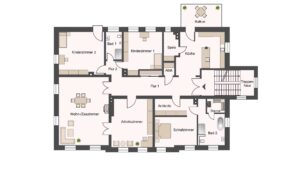 Grundriss 1. Obergeschoss