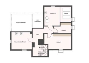 Grundriss Kellergeschoss