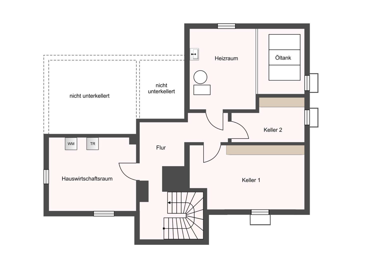 Grundriss Kellergeschoss