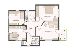 Grundriss Erdgeschoss