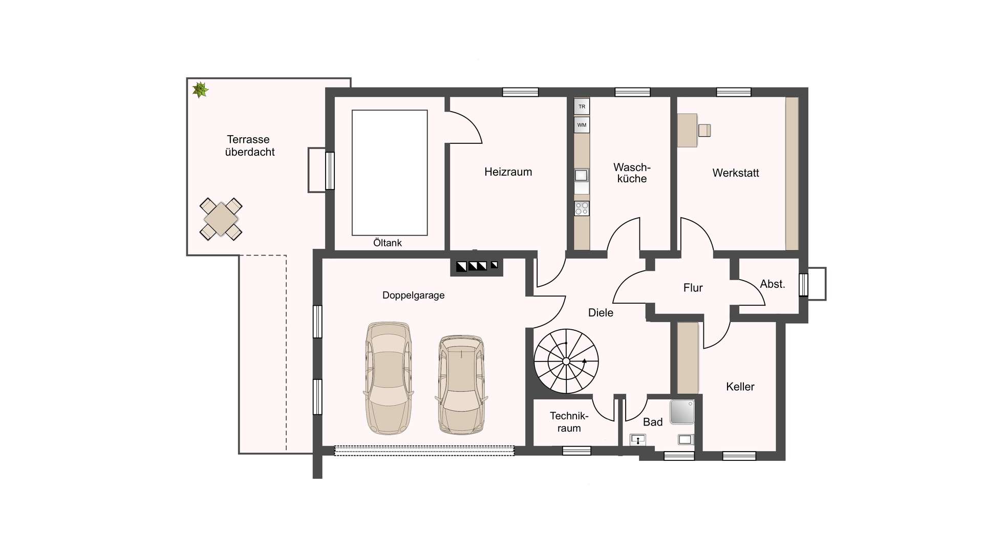 Grundriss Kellergeschoss