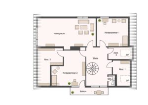 Grundriss Dachgeschoss