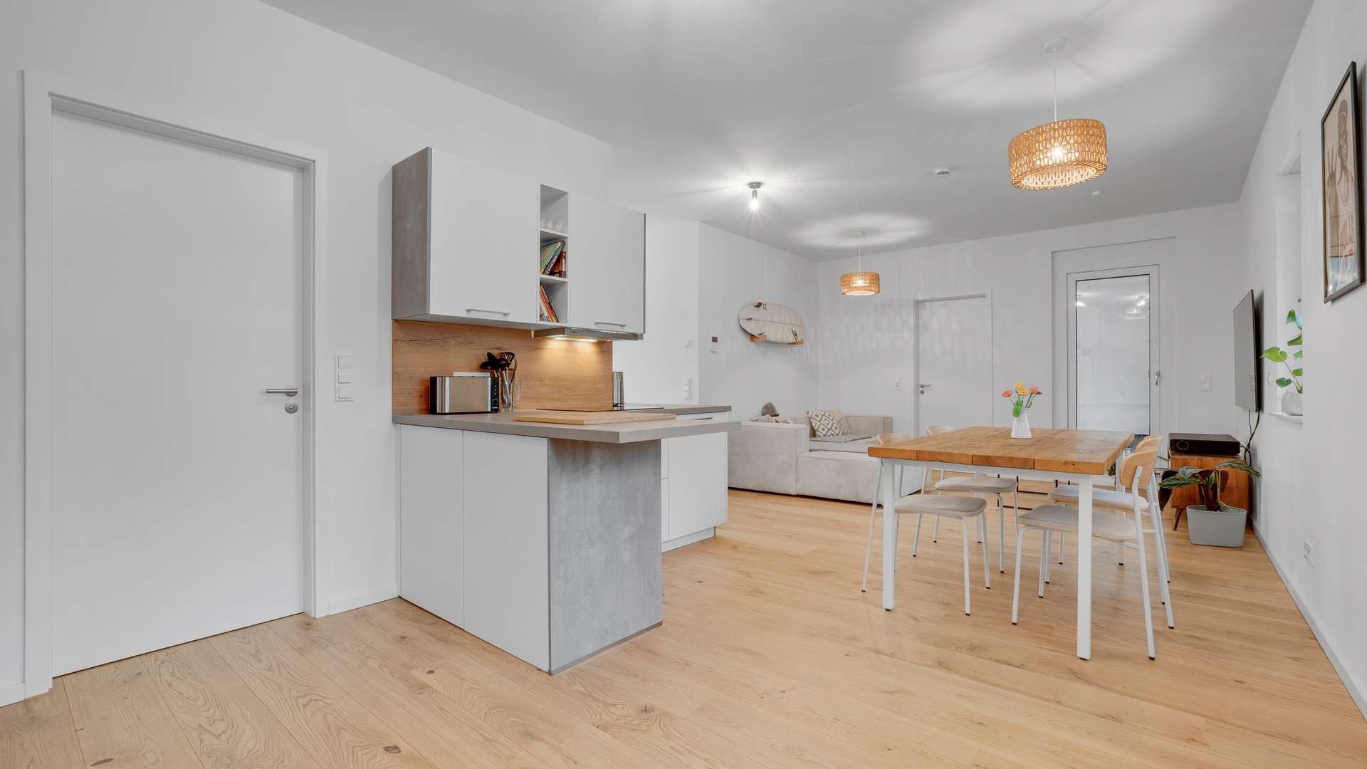 1. OG - Wohnen/Essen/ Kochen