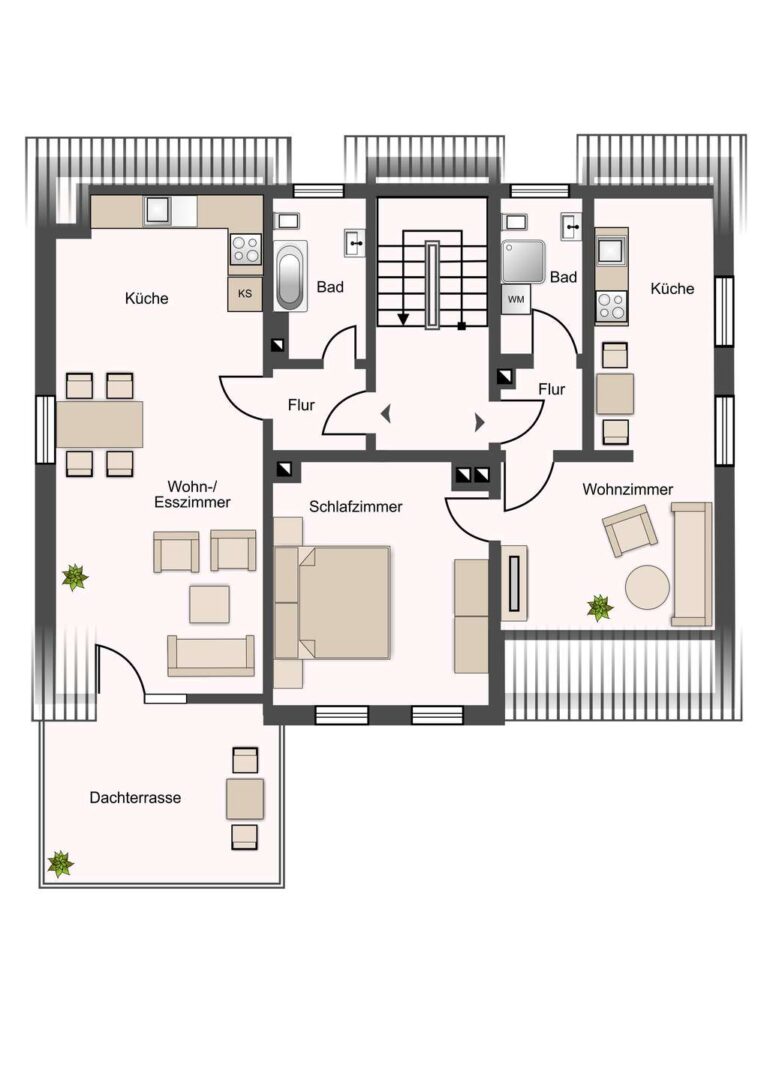 Grundriss Dachgeschoss