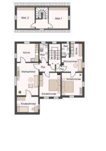 Grundriss 1. Obergeschoss