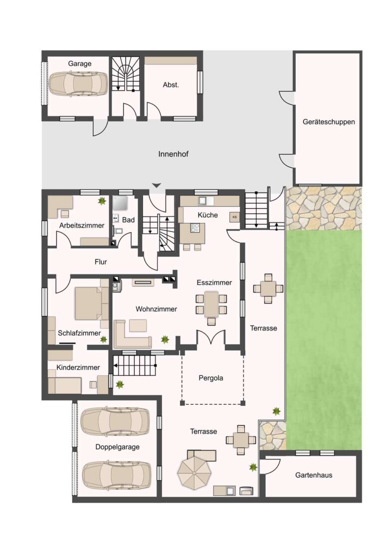 Grundriss Erdgeschoss