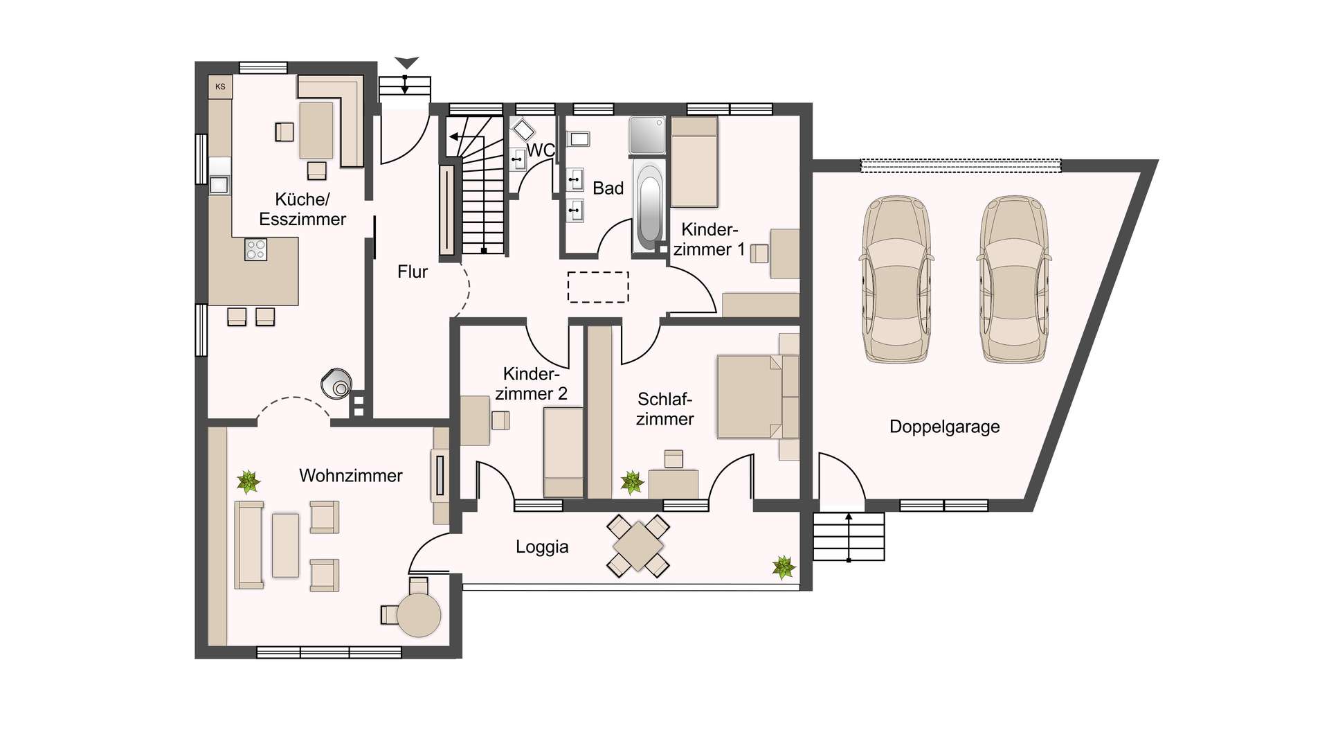 Grundriss Erdgeschoss