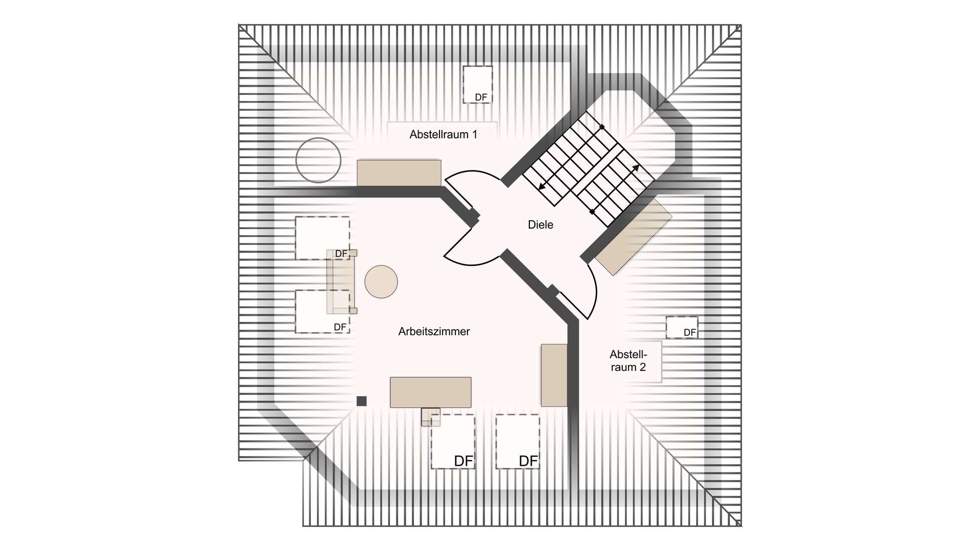 Grundriss Dachgeschoss