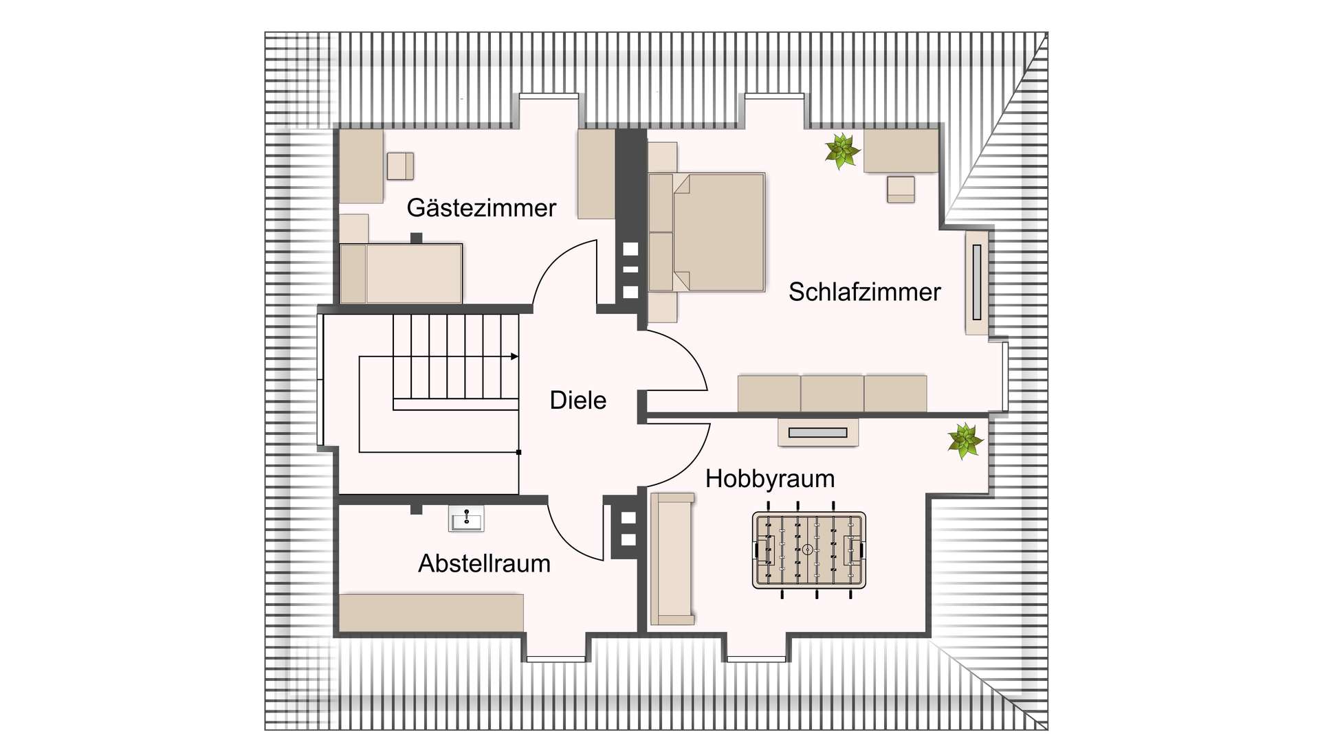 Grundriss Dachgeschoss