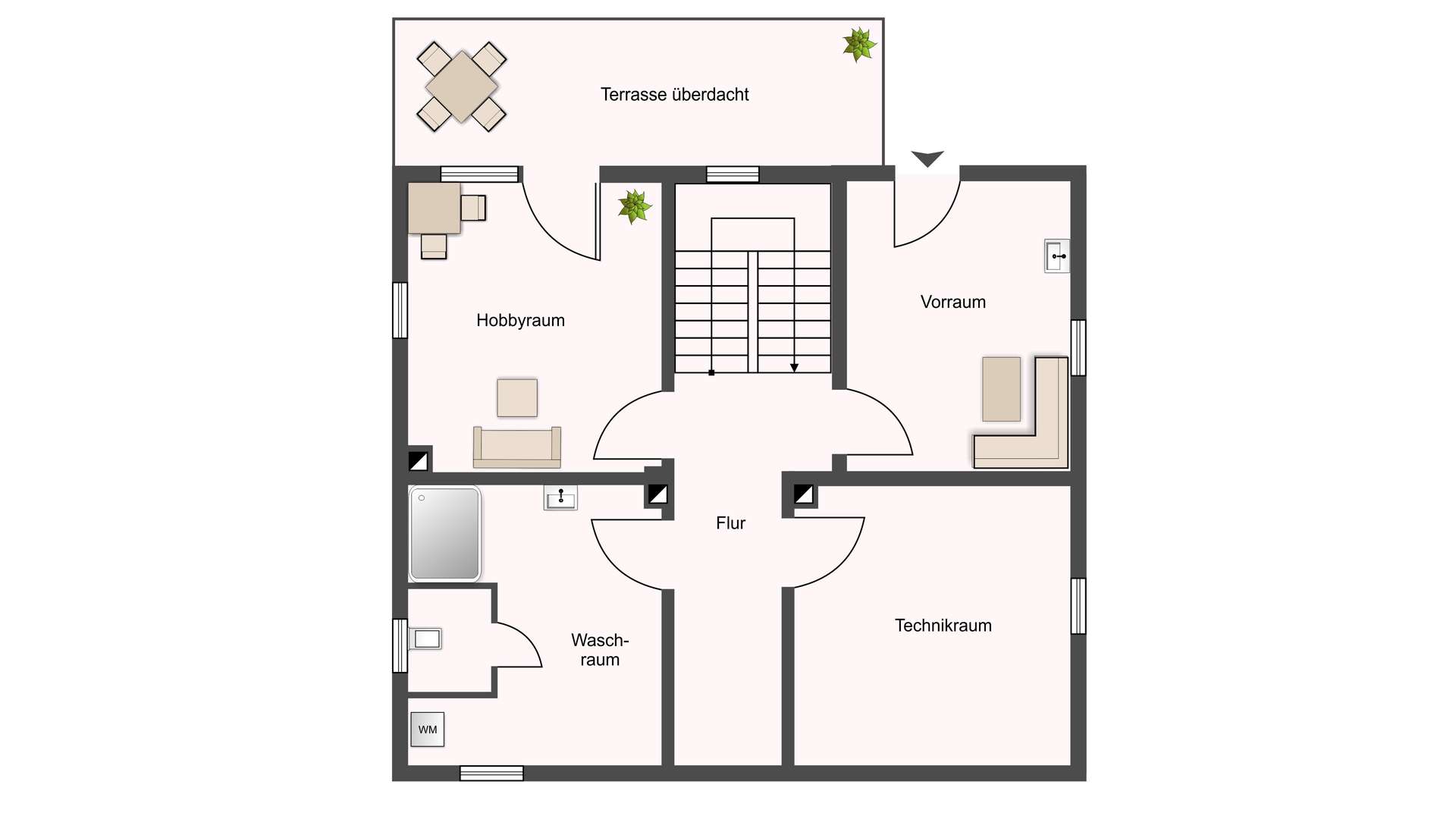 Grundriss Untergeschoss