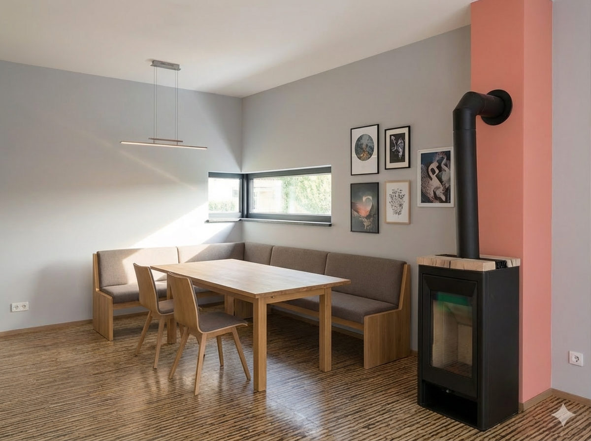 Wohnzimmer EG WE 2 - Visualisierung