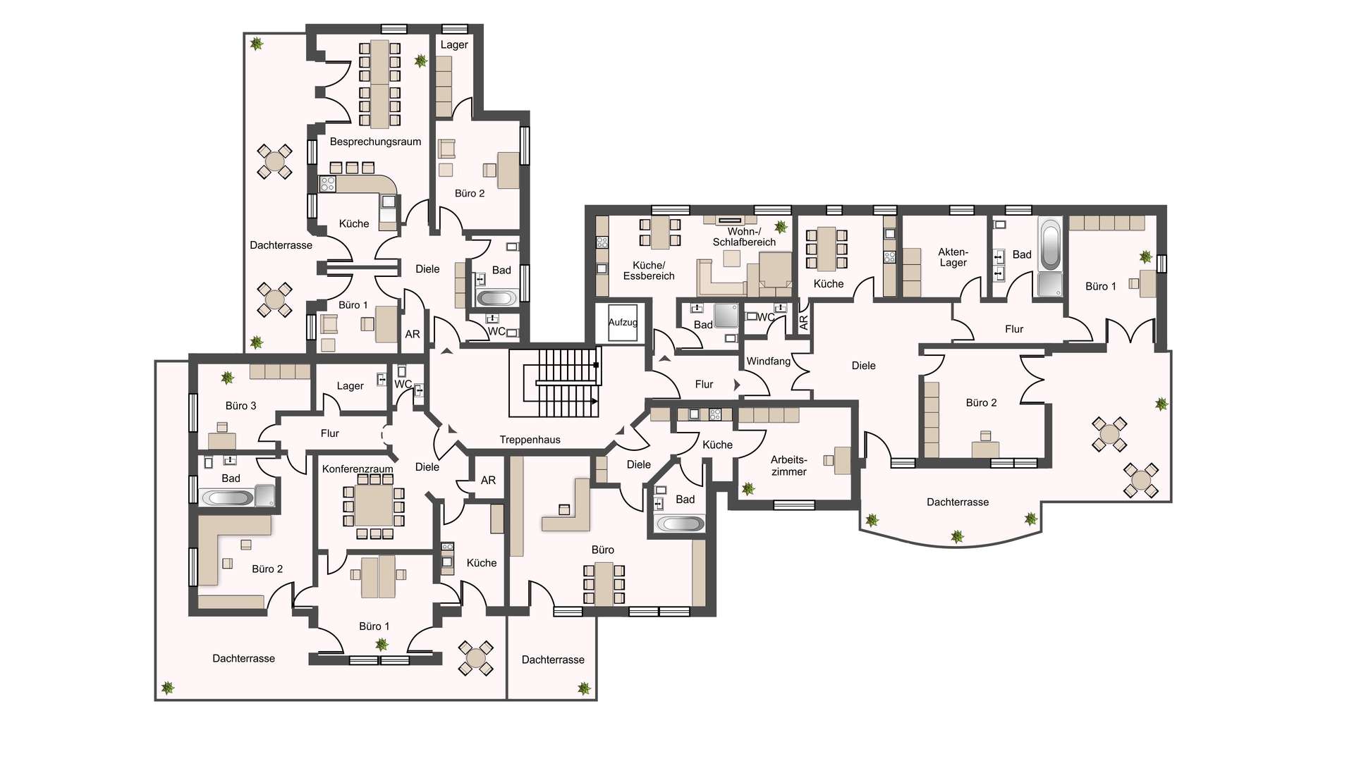 Grundriss 2. Obergeschoss