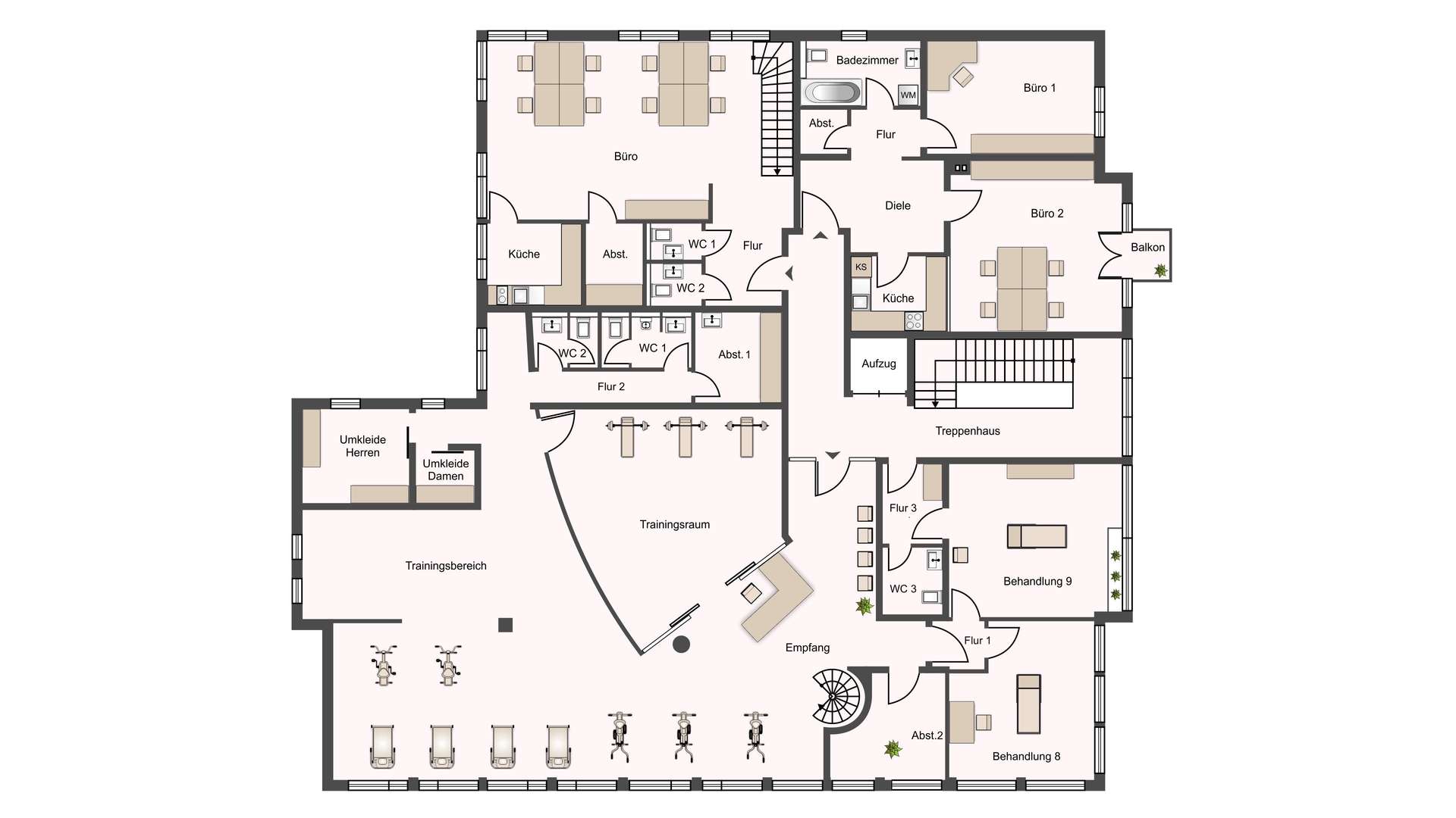 Grundriss 2. Obergeschoss
