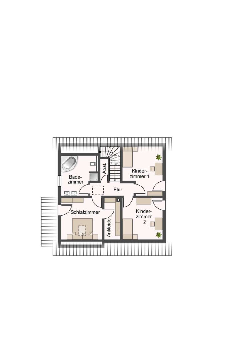 Grundriss 1. Obergeschoss