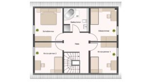 Grundriss Obergeschoss