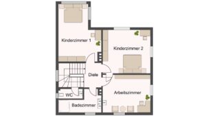Grundriss 1. Obergeschoss
