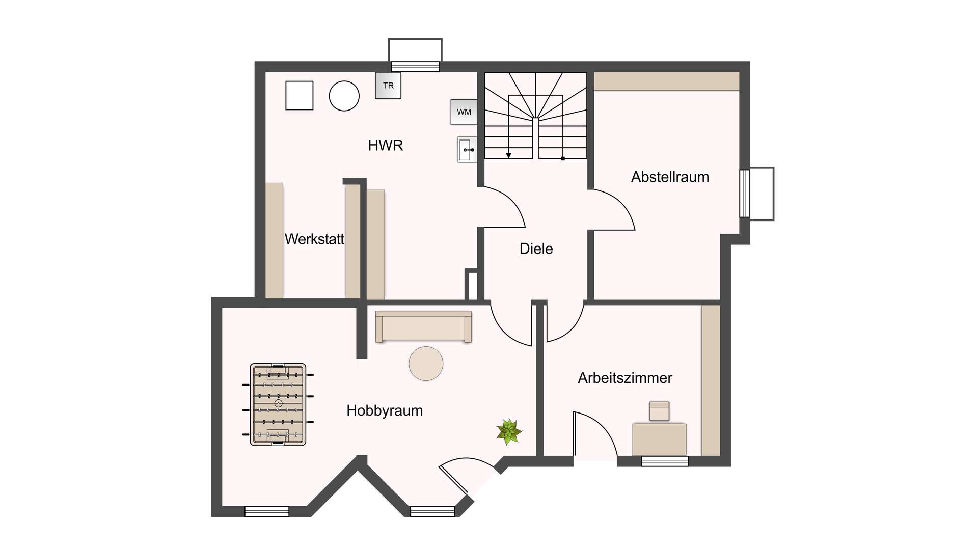 Grundriss Untergeschoss