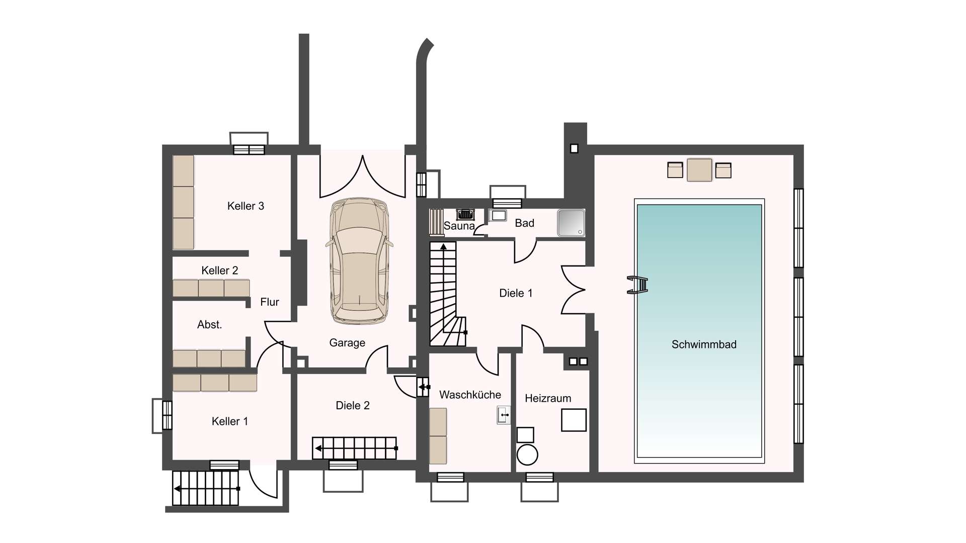 Grundriss Kellergeschoss