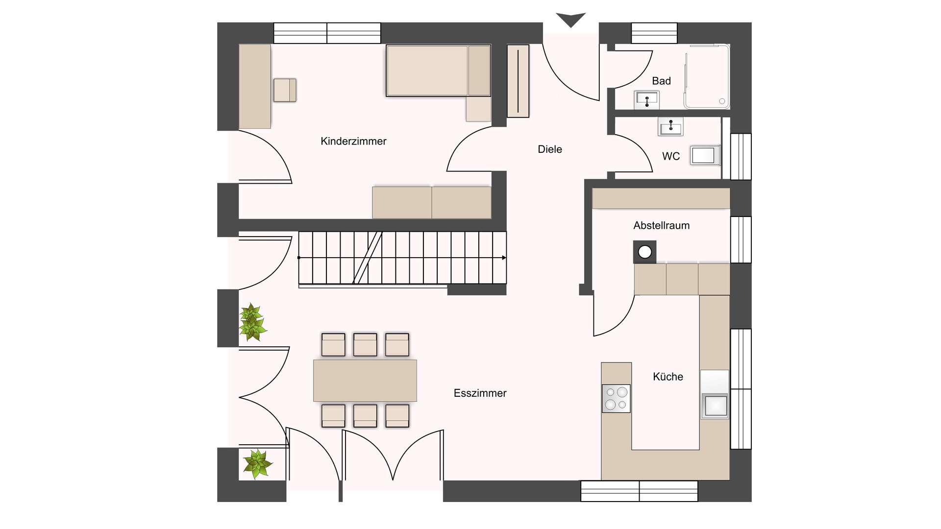 Grundriss Erdgeschoss