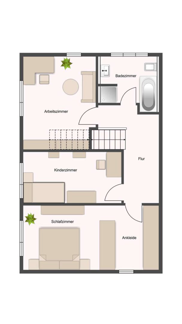 Grundriss 1. Obergeschoss