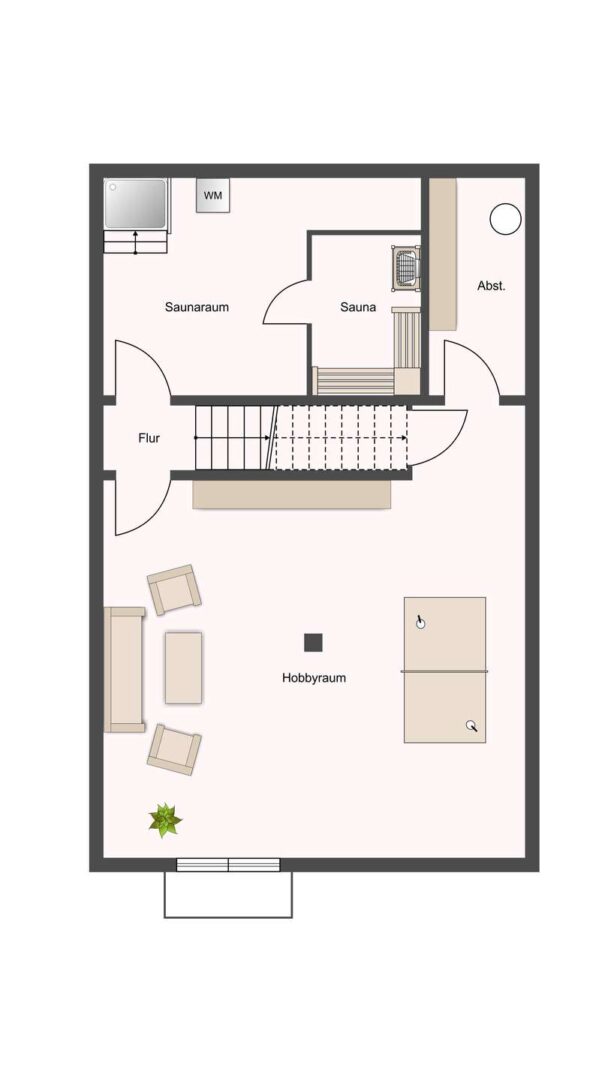 Grundriss Untergeschoss