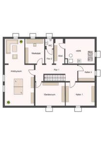 Grundriss Kellergeschoss