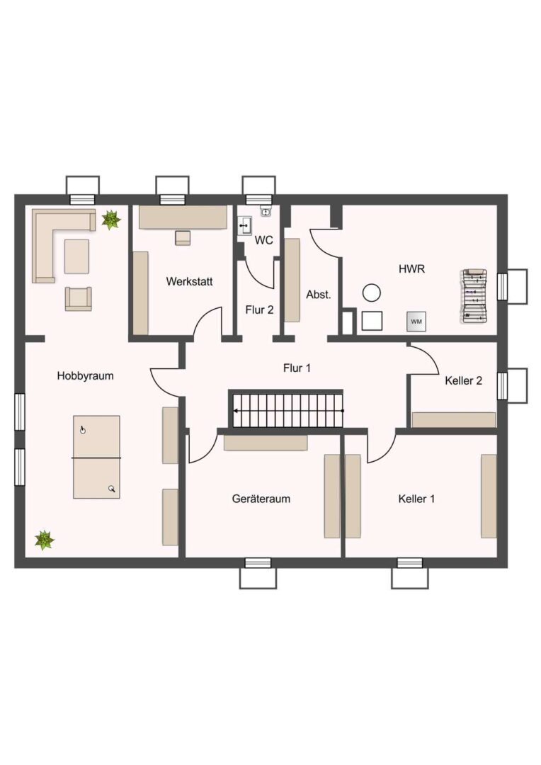 Grundriss Kellergeschoss