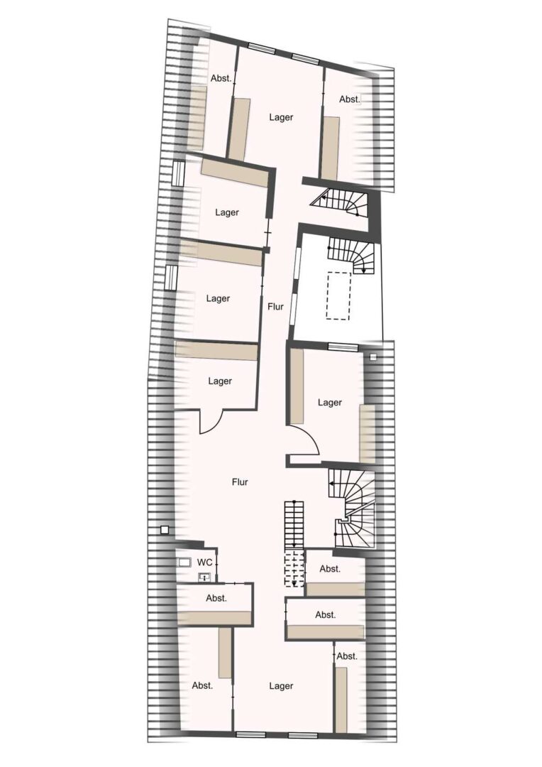 Grundriss DG - Langgasse 33