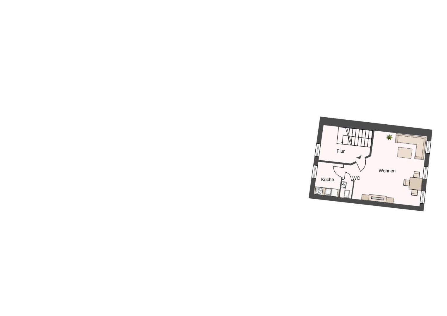 Grundriss 3. OG - Langgasse 27