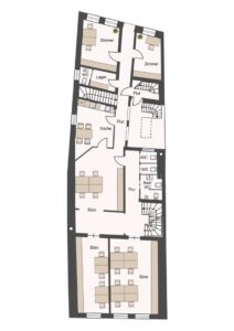 Grundriss OG - Langgasse 33