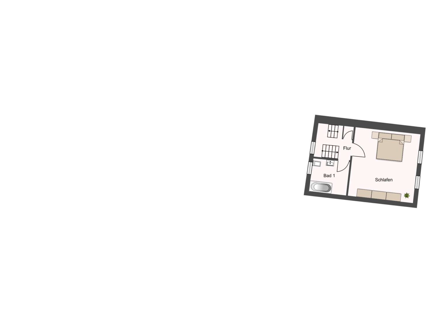 Grundriss DG - Langgasse 27