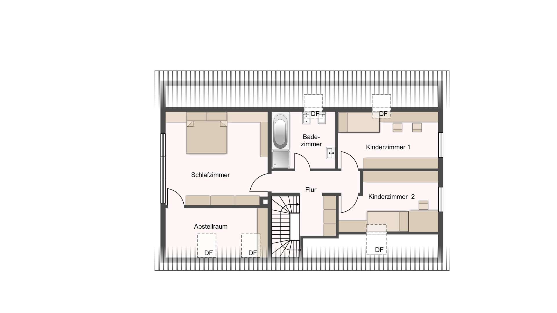 Grundriss Dachgeschoss