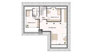 Grundriss Dachgeschoss