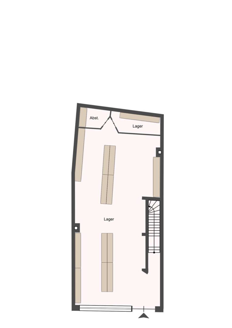 Grundriss EG - Langgasse 33