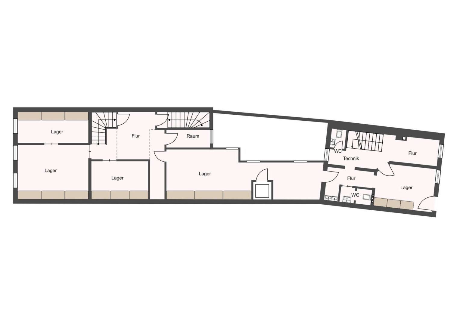 Grundriss 1. OG - Langgasse 27