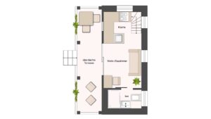 Grundriss Erdgeschoss - Tiny House