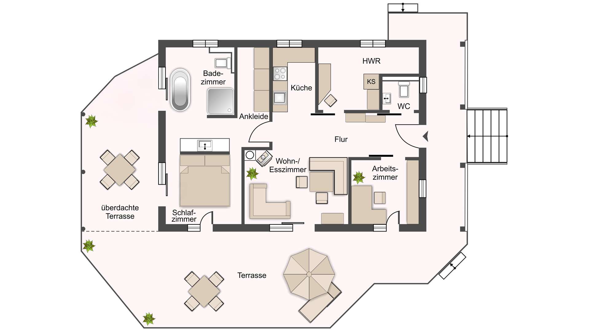 Grundriss Erdgeschoss