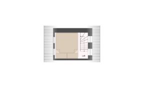 Grundriss Dachgeschoss - Tiny House