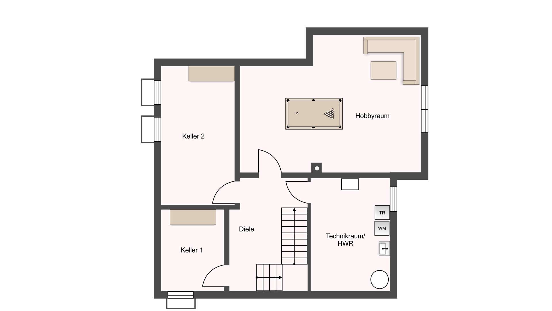Grundriss Kellergeschoss