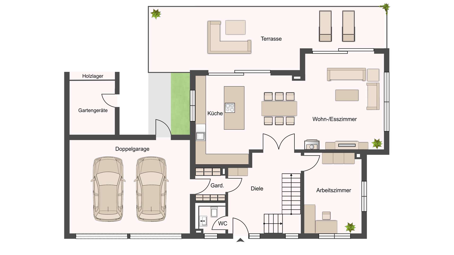Grundriss Erdgeschoss