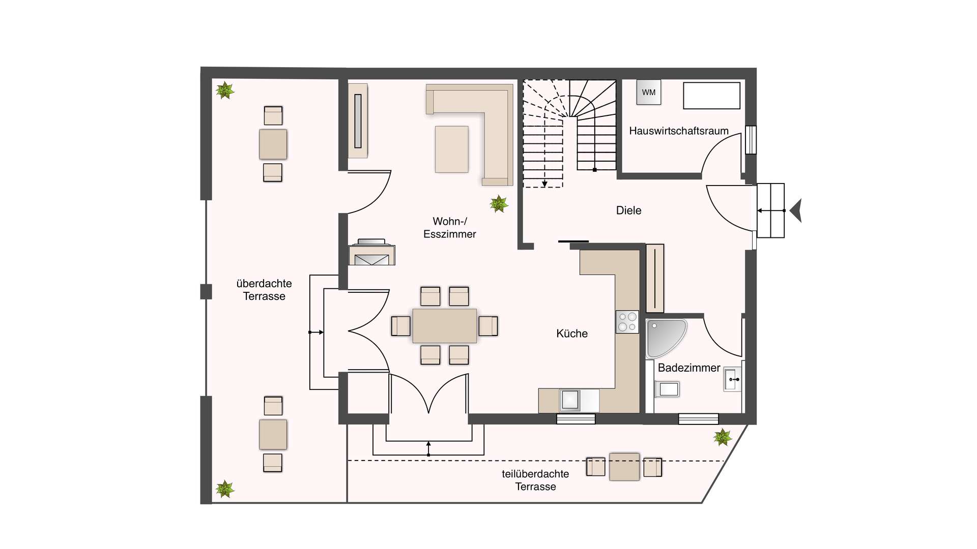 Grundriss Erdgeschoss