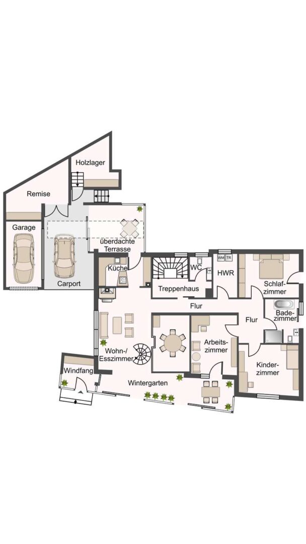 Grundriss Erdgeschoss