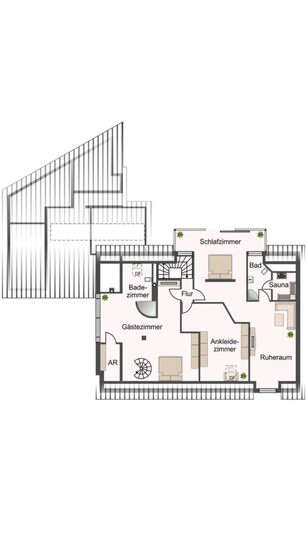 Grundriss Dachgeschoss