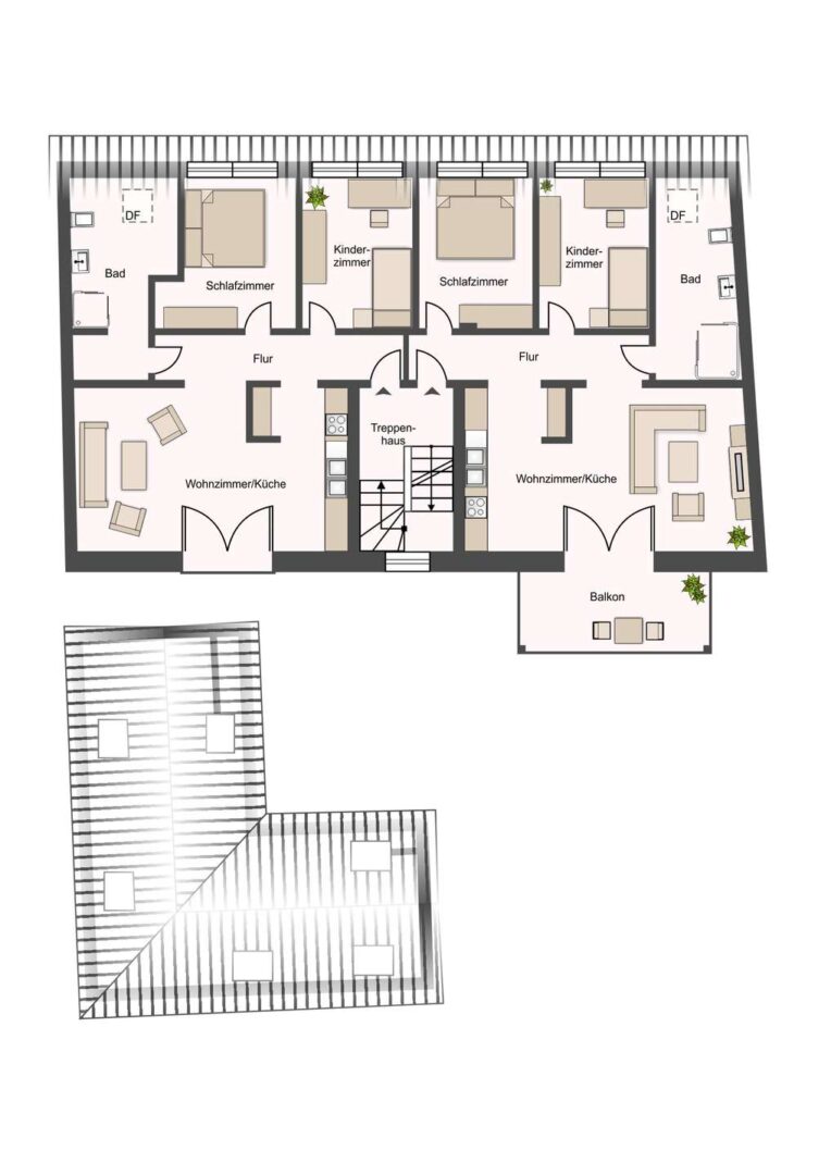 Grundriss 2. Obergeschoss
