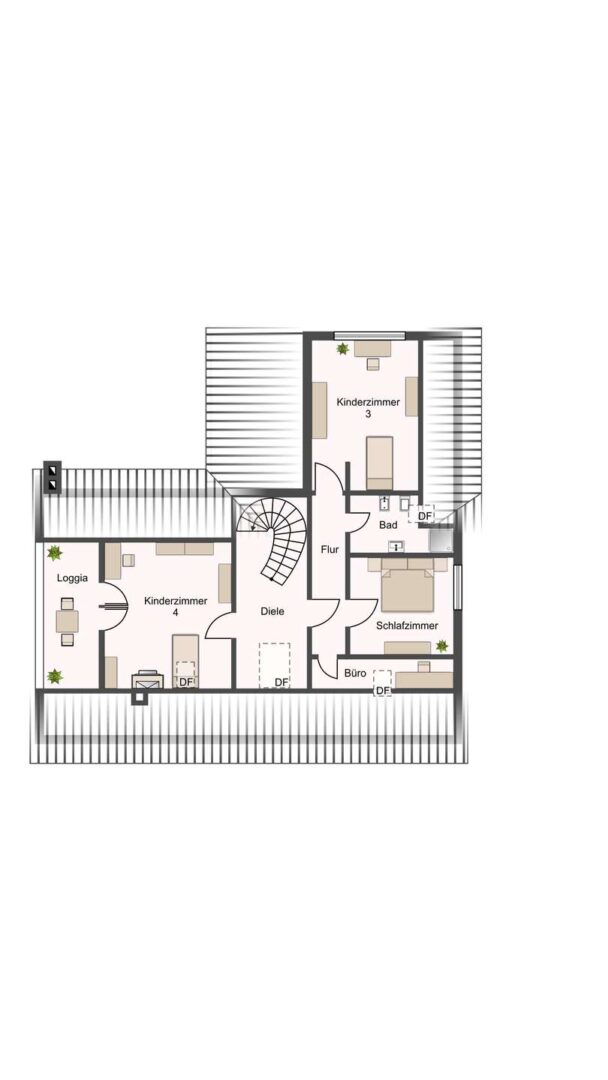 Grundriss DG