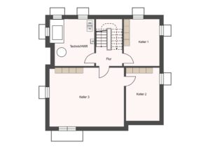 Grundriss Kellergeschoss