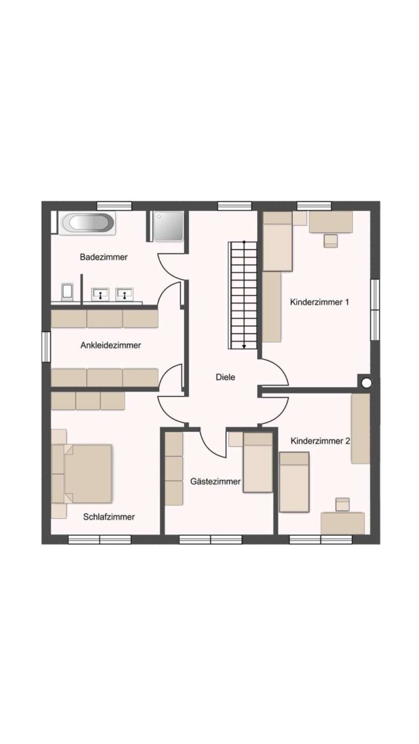 Grundriss Obergeschoss